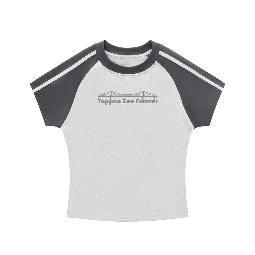 Tappan Zee Forever Women's Cropped Raglan Tee