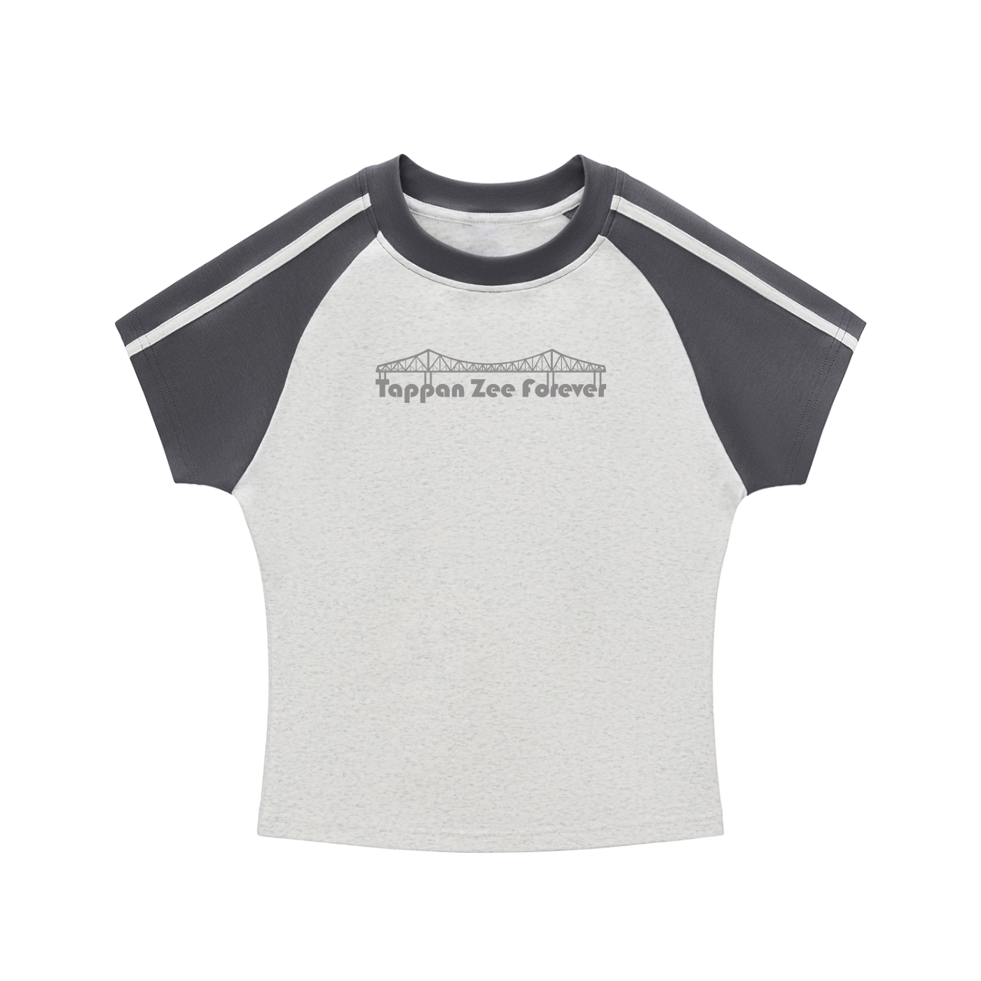 Tappan Zee Forever Women's Cropped Raglan Tee