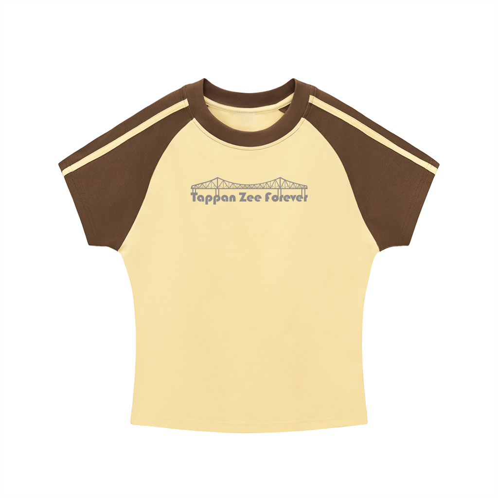 Tappan Zee Forever Women's Cropped Raglan Tee