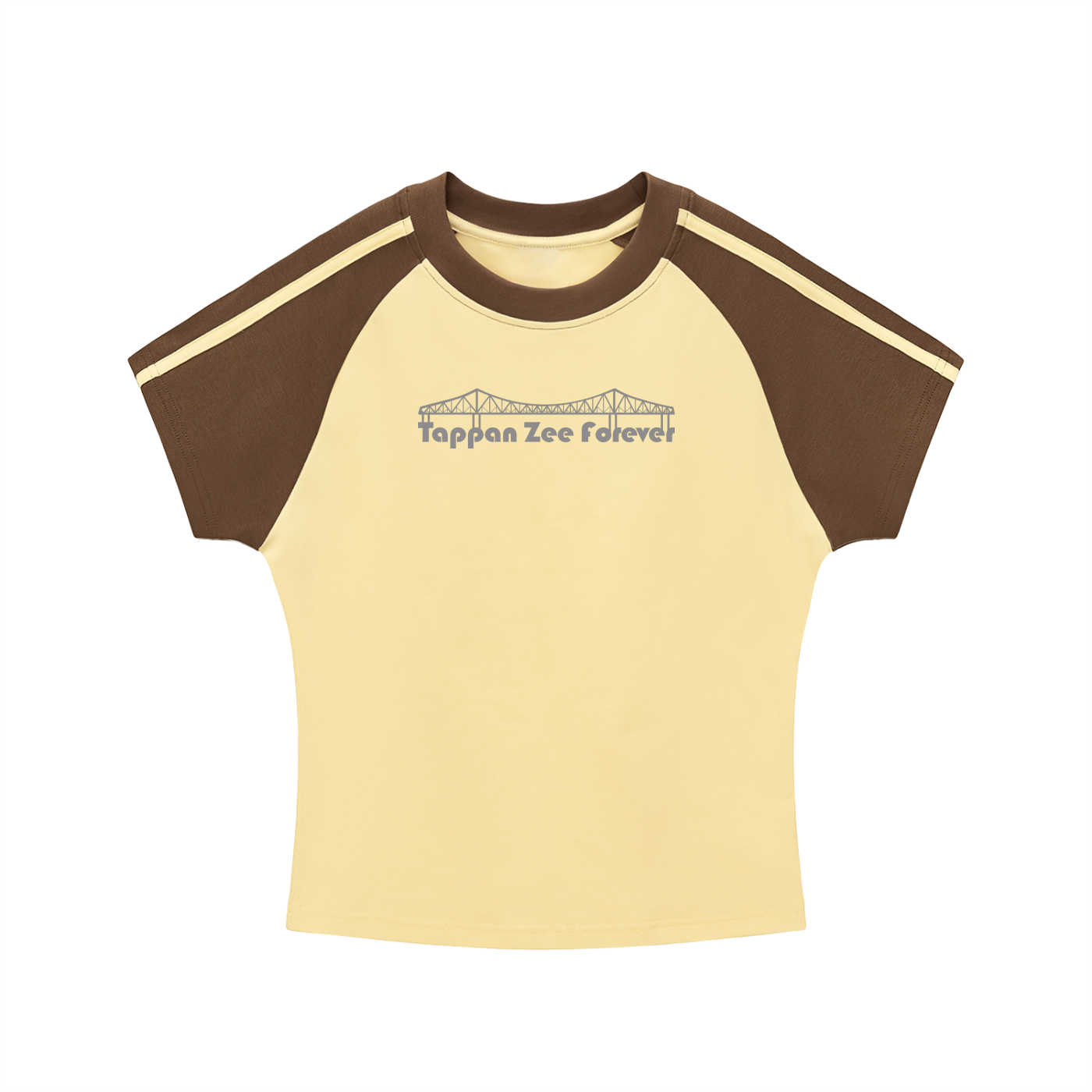 Tappan Zee Forever Women's Cropped Raglan Tee