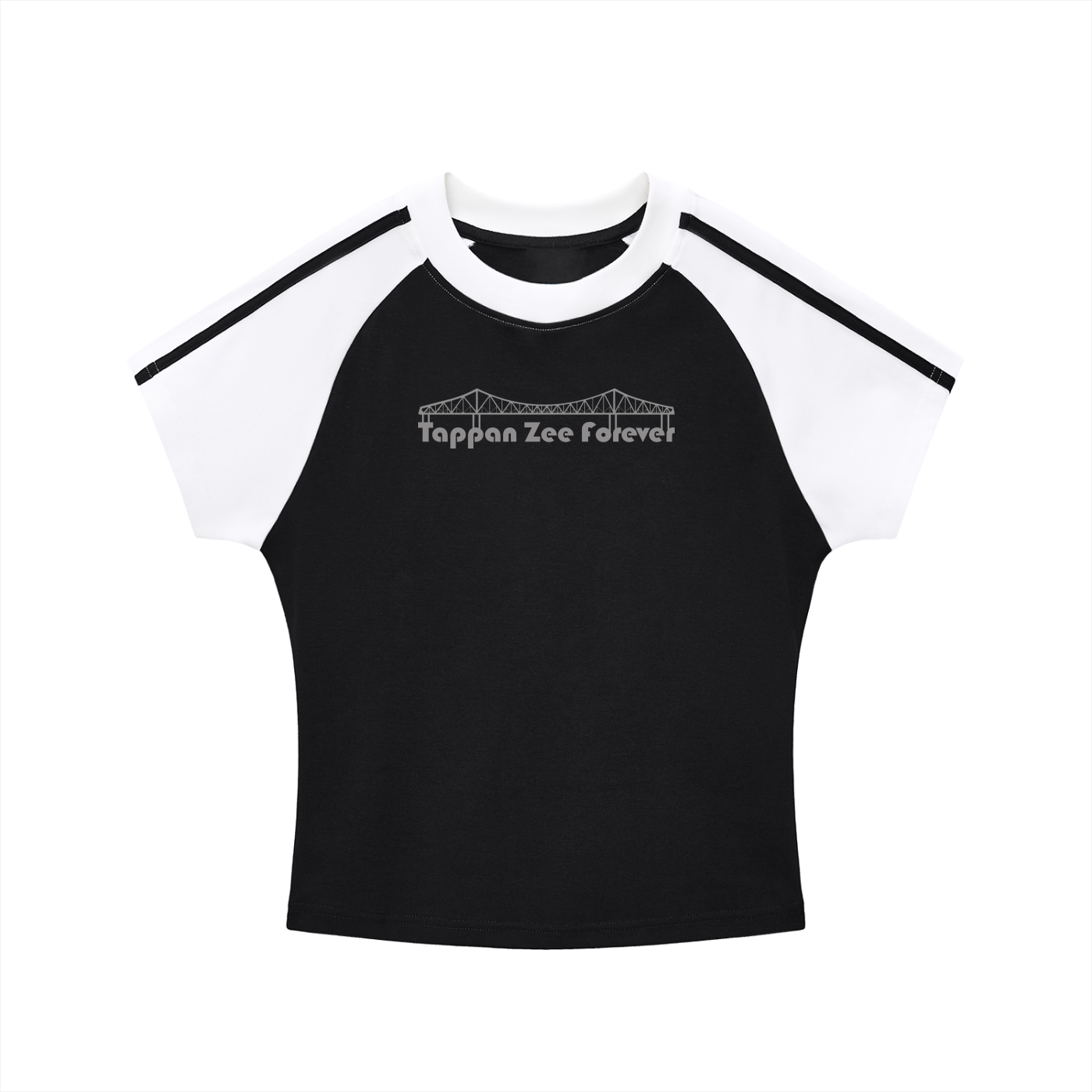 Tappan Zee Forever Women's Cropped Raglan Tee