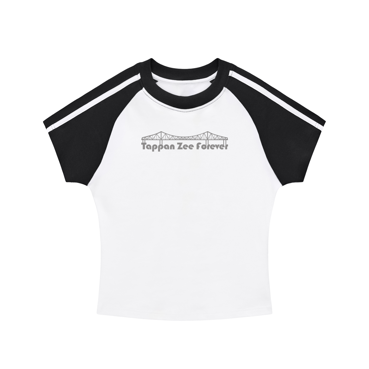 Tappan Zee Forever Women's Cropped Raglan Tee