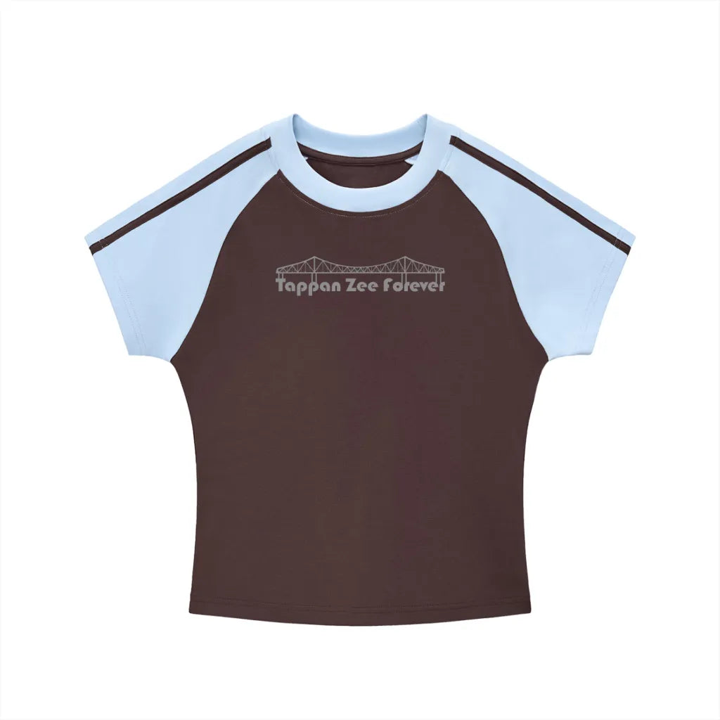 Tappan Zee Forever Women's Cropped Raglan Tee