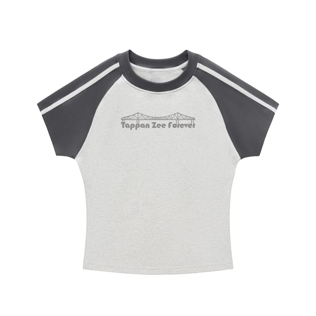 Tappan Zee Forever Women's Cropped Raglan Tee