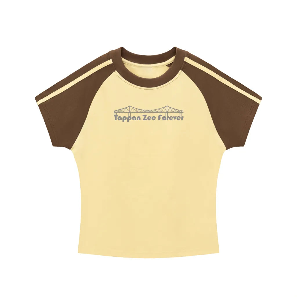 Tappan Zee Forever Women's Cropped Raglan Tee
